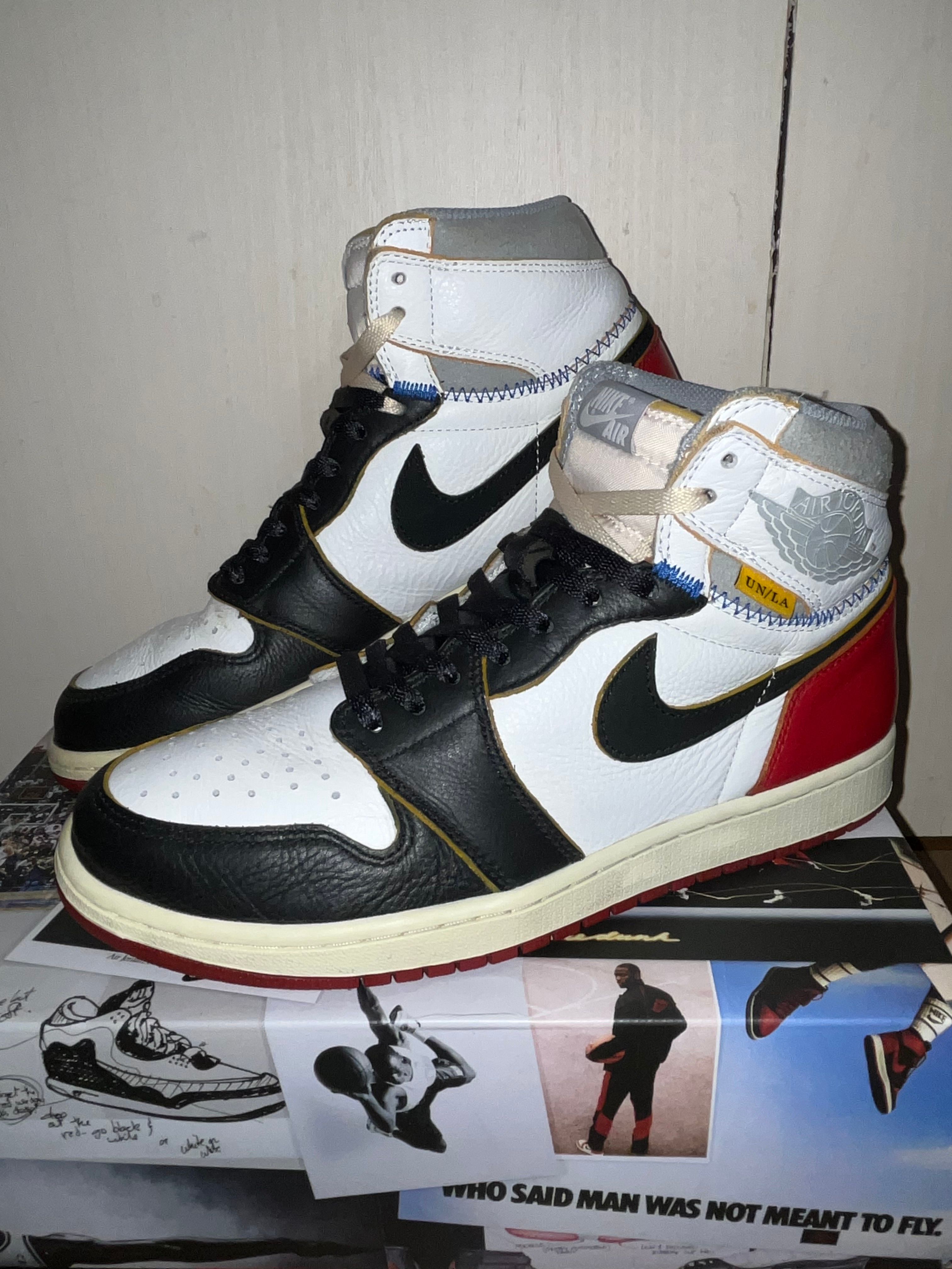 UNION × Nike Air Jordan 1 Retro High OG NRG "Varsity Red/Wolf Grey"