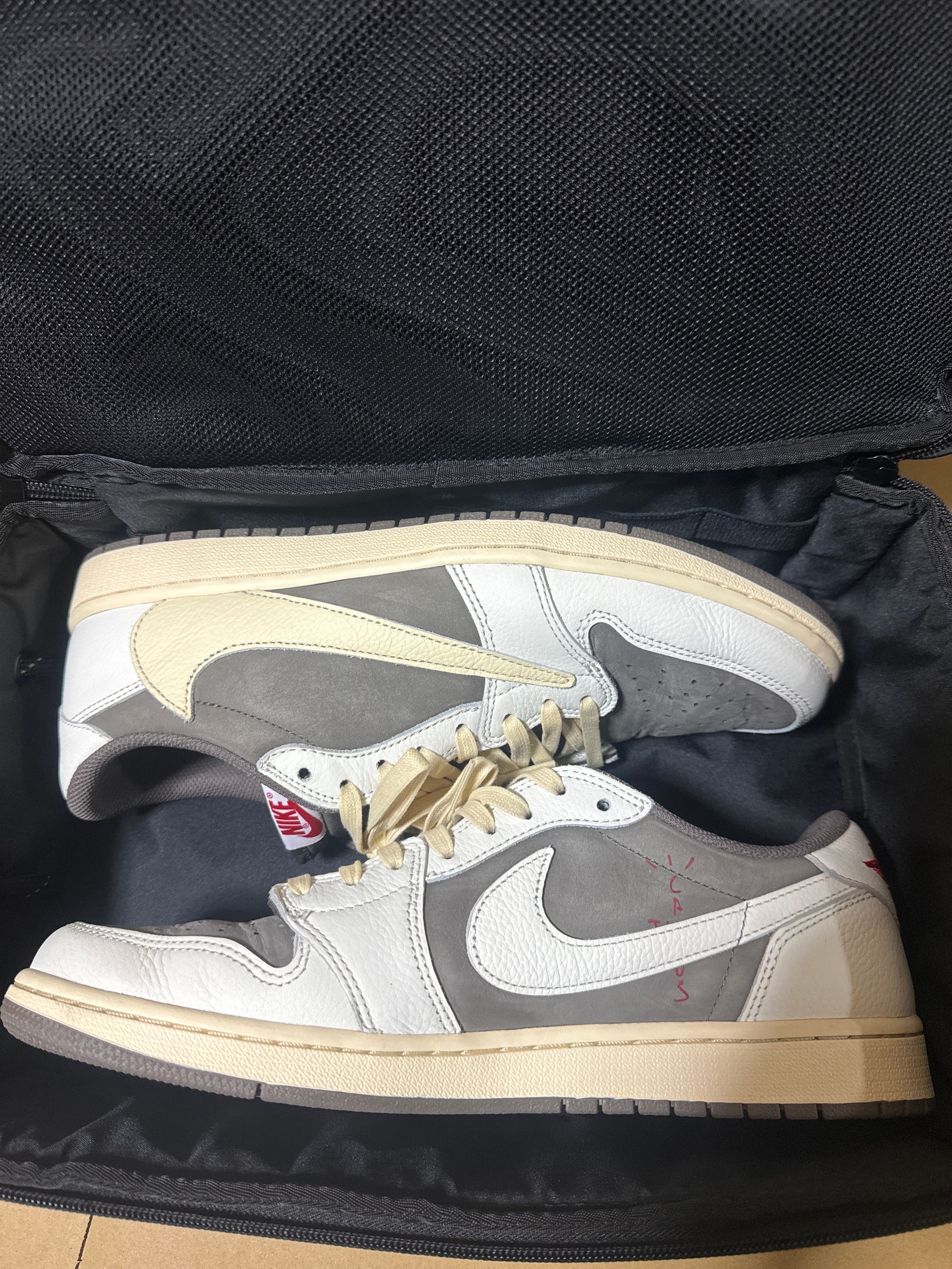 Travis Scott × Nike Air Jordan 1 Low OG SP "Reverse Mocha/Sail and Ridgerock"