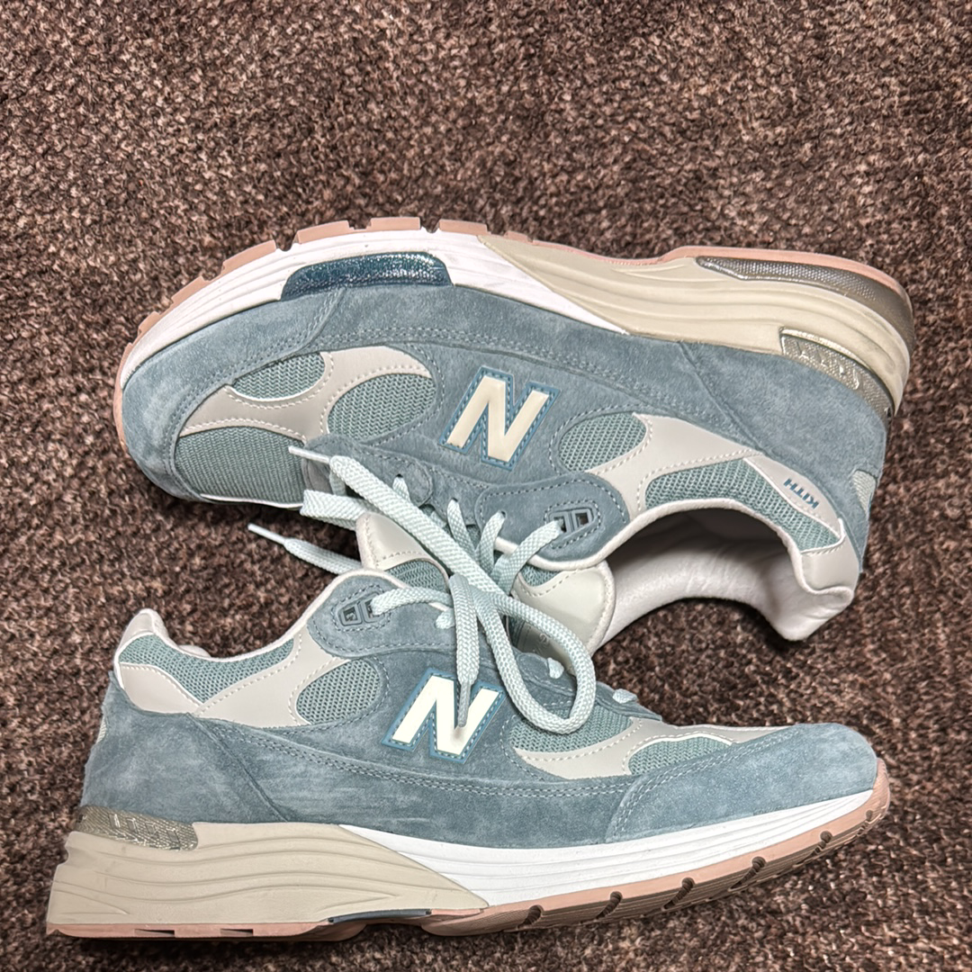 KITH × New Balance 992 "Aegean Blue/Shadow Gray"