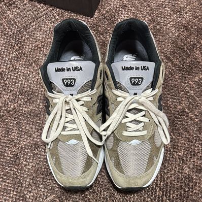 JJJJound × New Balance 993 "Mushroom/White"