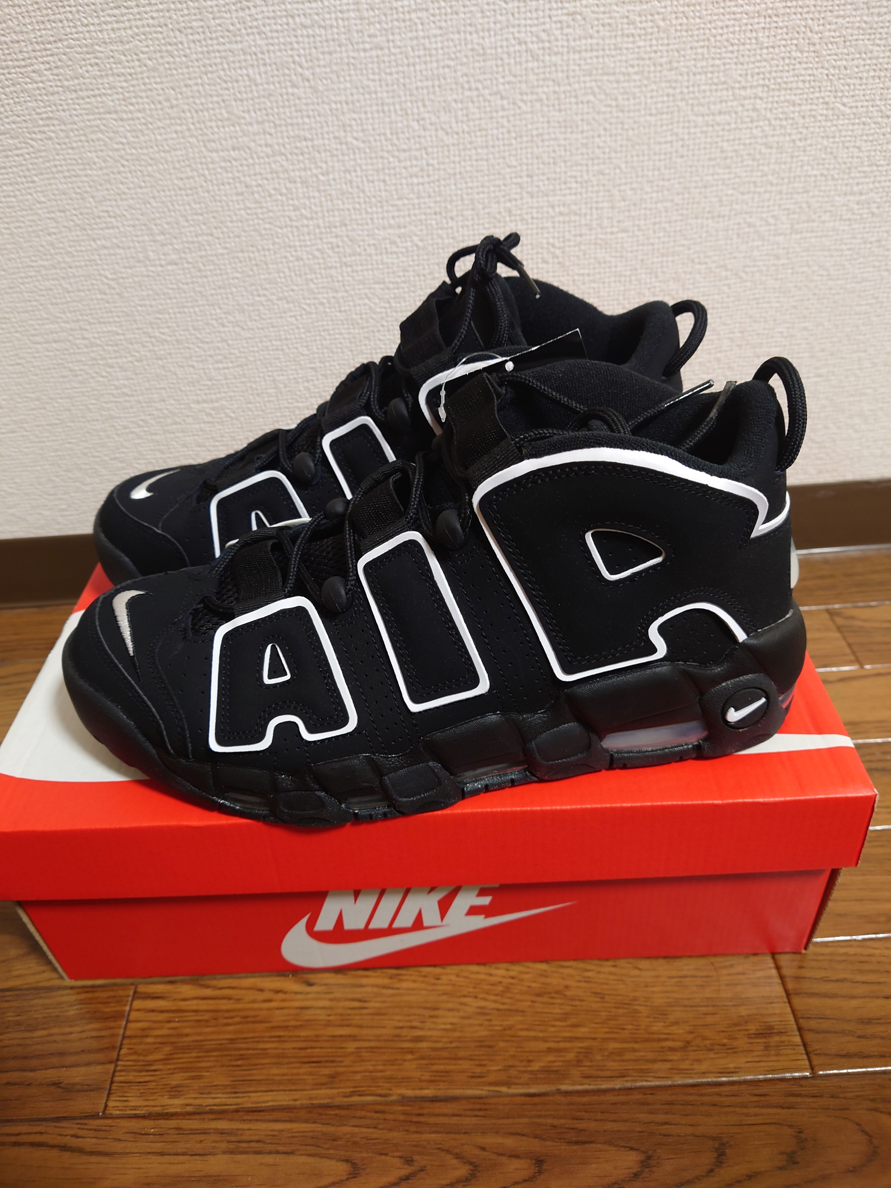 Nike Air More Uptempo "Black/White"(2020)