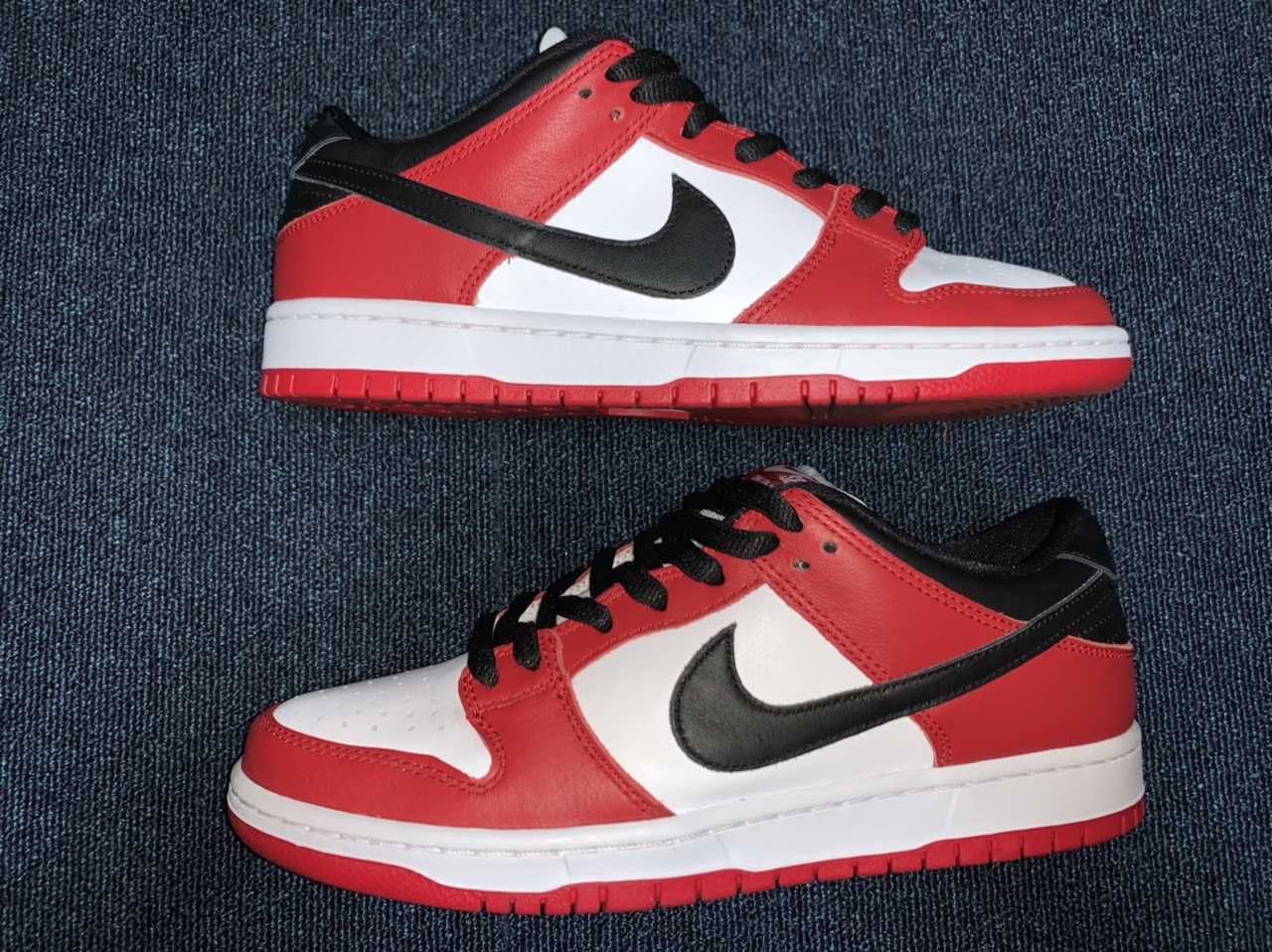 Nike SB Dunk Low Pro "J-Pack Chicago/Varsity Red and White"