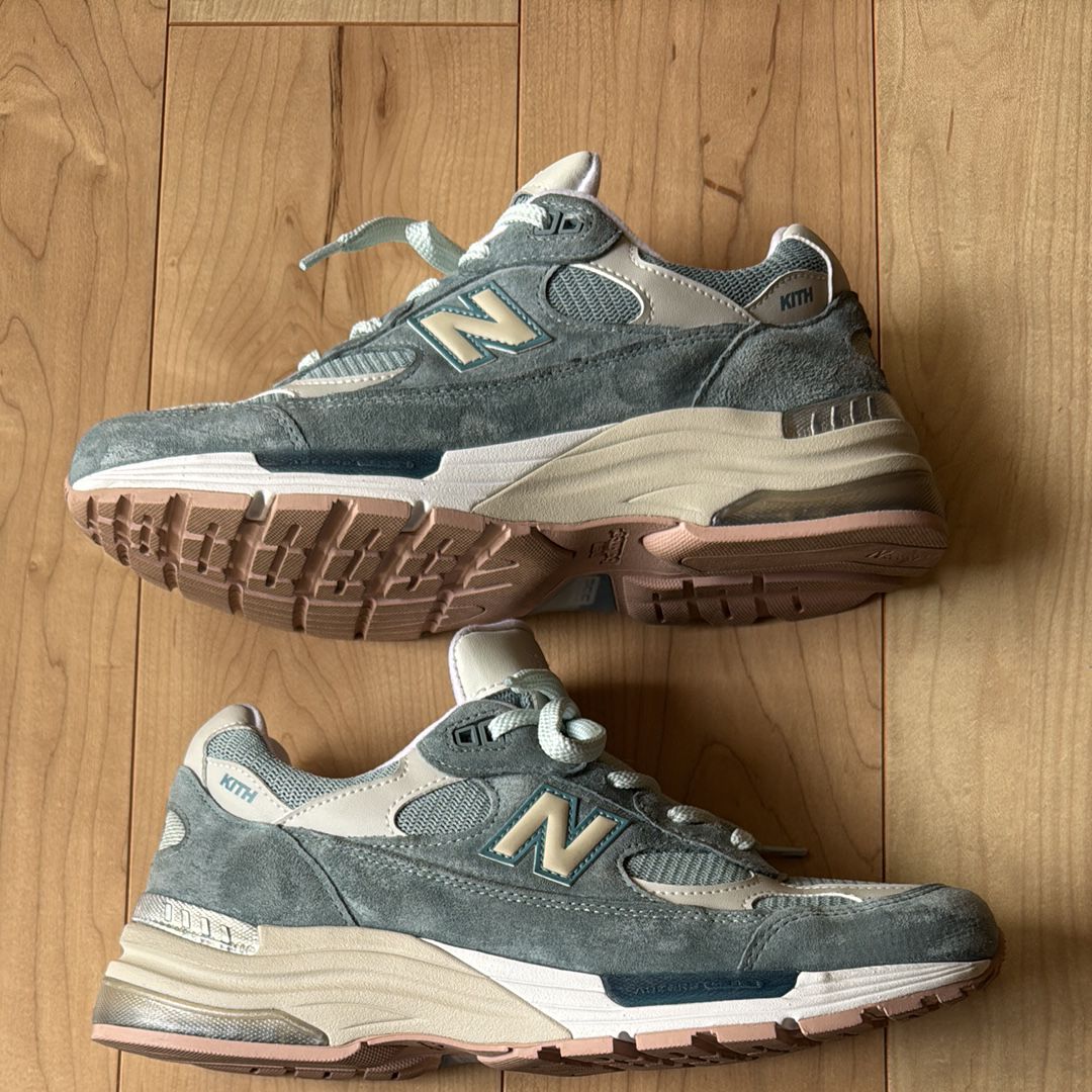 KITH × New Balance 992 "Aegean Blue/Shadow Gray"