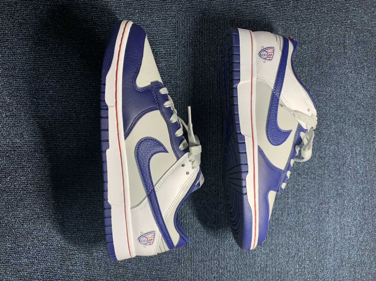 NBA × Nike Dunk Low EMB 75th Anniversary "Nets"