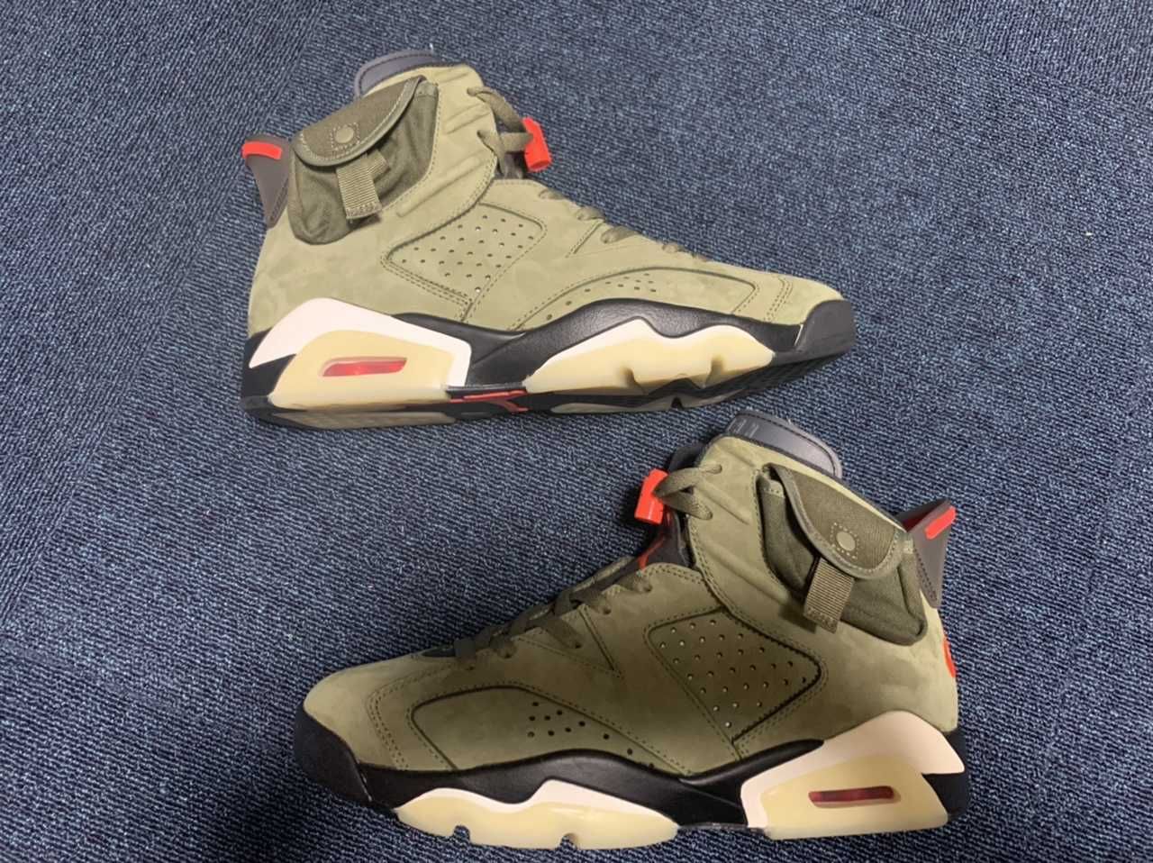 Travis Scott × Nike Air Jordan 6 Retro "Medium Olive"