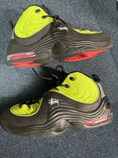 Stussy × Nike Air Penny 2 "Black/Green"