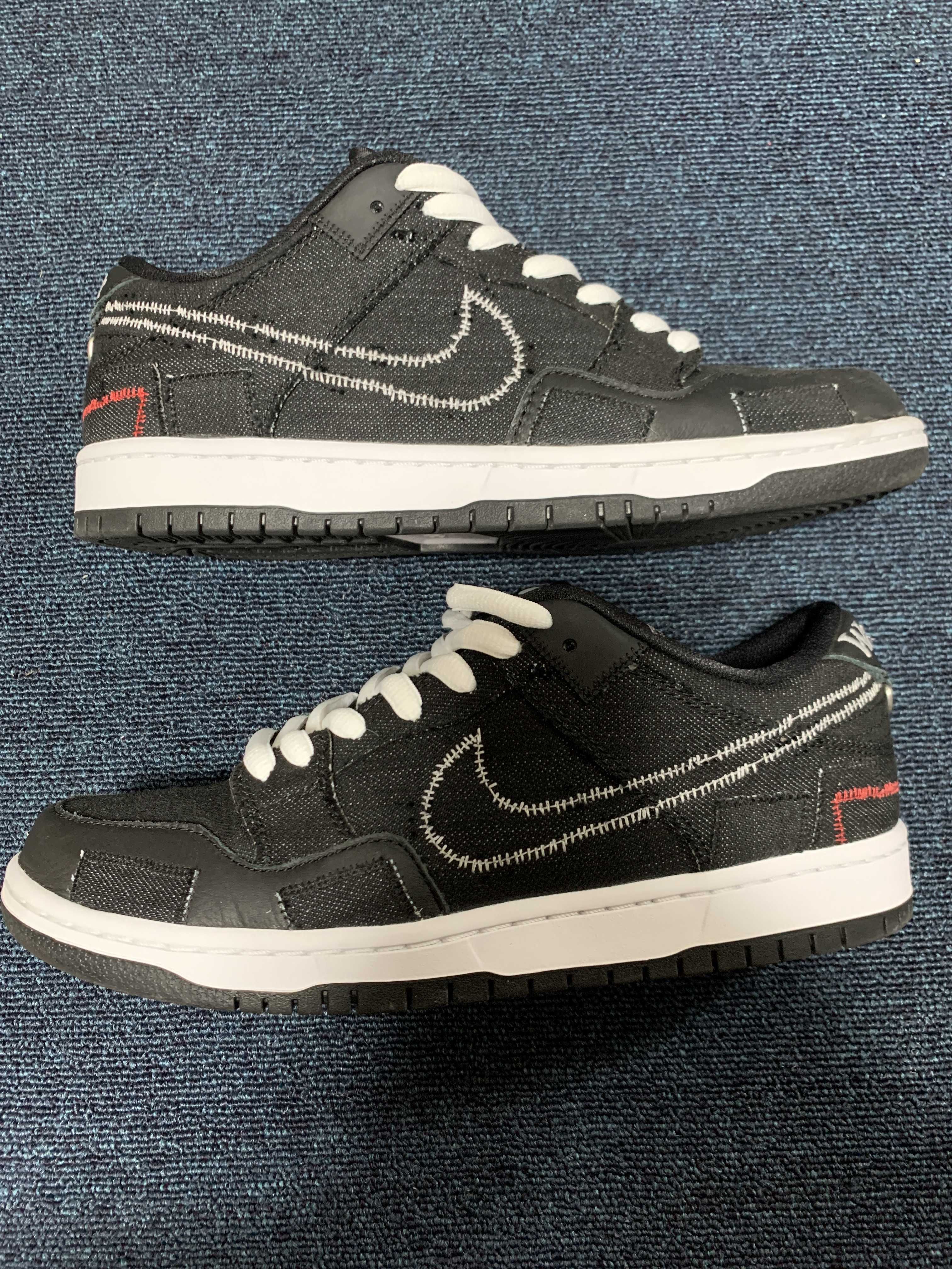 Wasted Youth × Nike SB Dunk Low "Black Denim" / VERDY