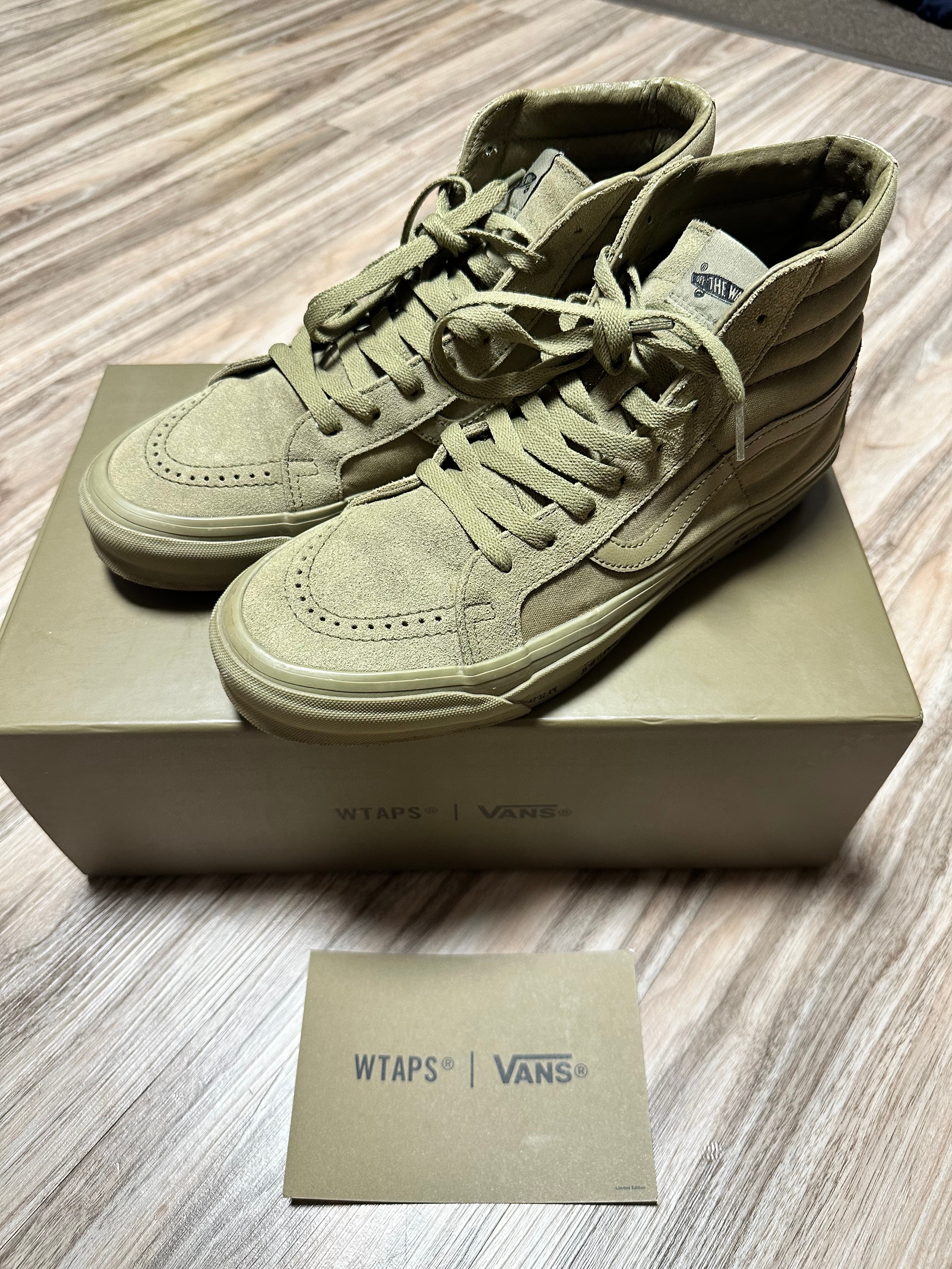 ダブルタップス × バンズ ヴォルト バイ OG スケートハイ LX "オリーブ ドゥラブ"