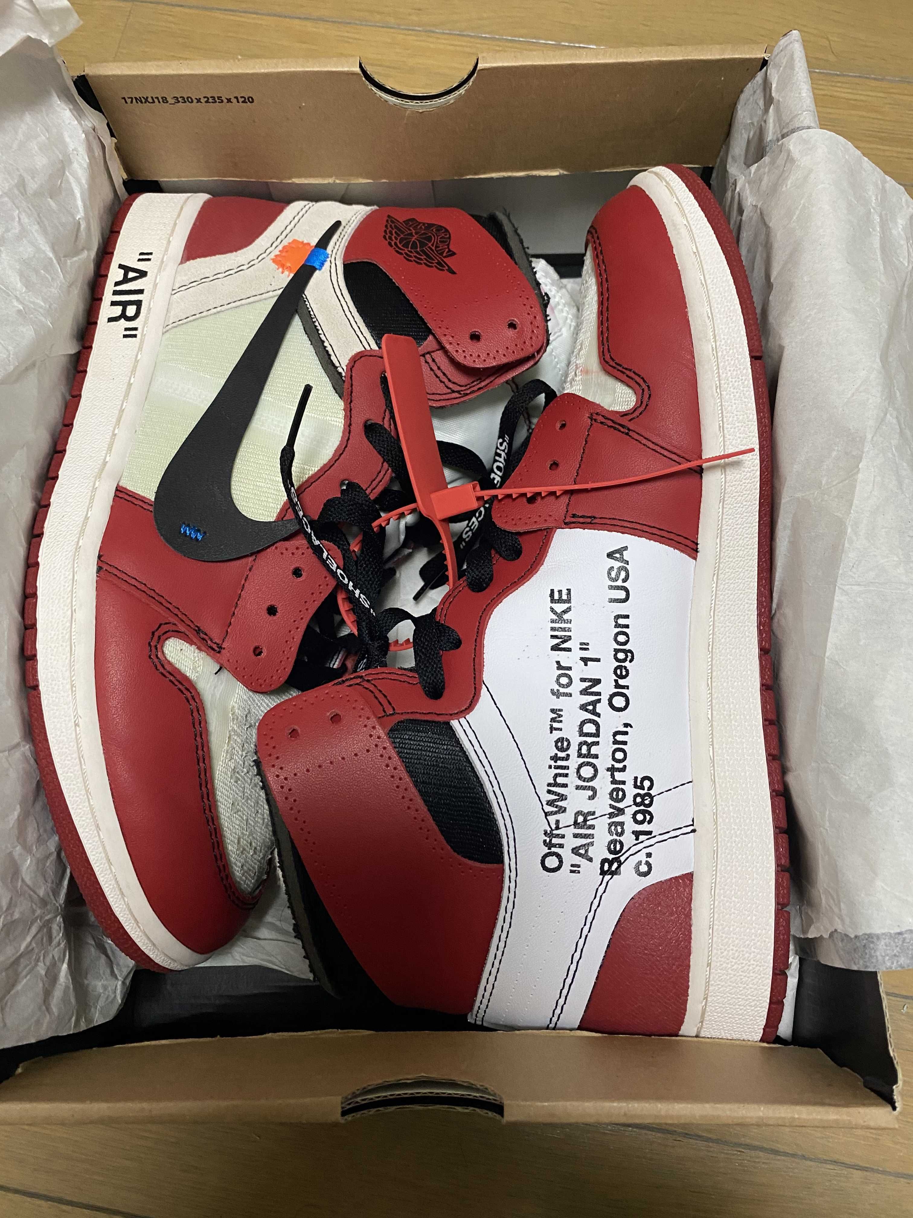 Off-White × Nike Air Jordan 1 Retro High The Ten "Chicago"