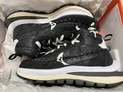 Jean-Paul Gaultier × sacai × Nike Vapor Waffle "Black/Black-White"