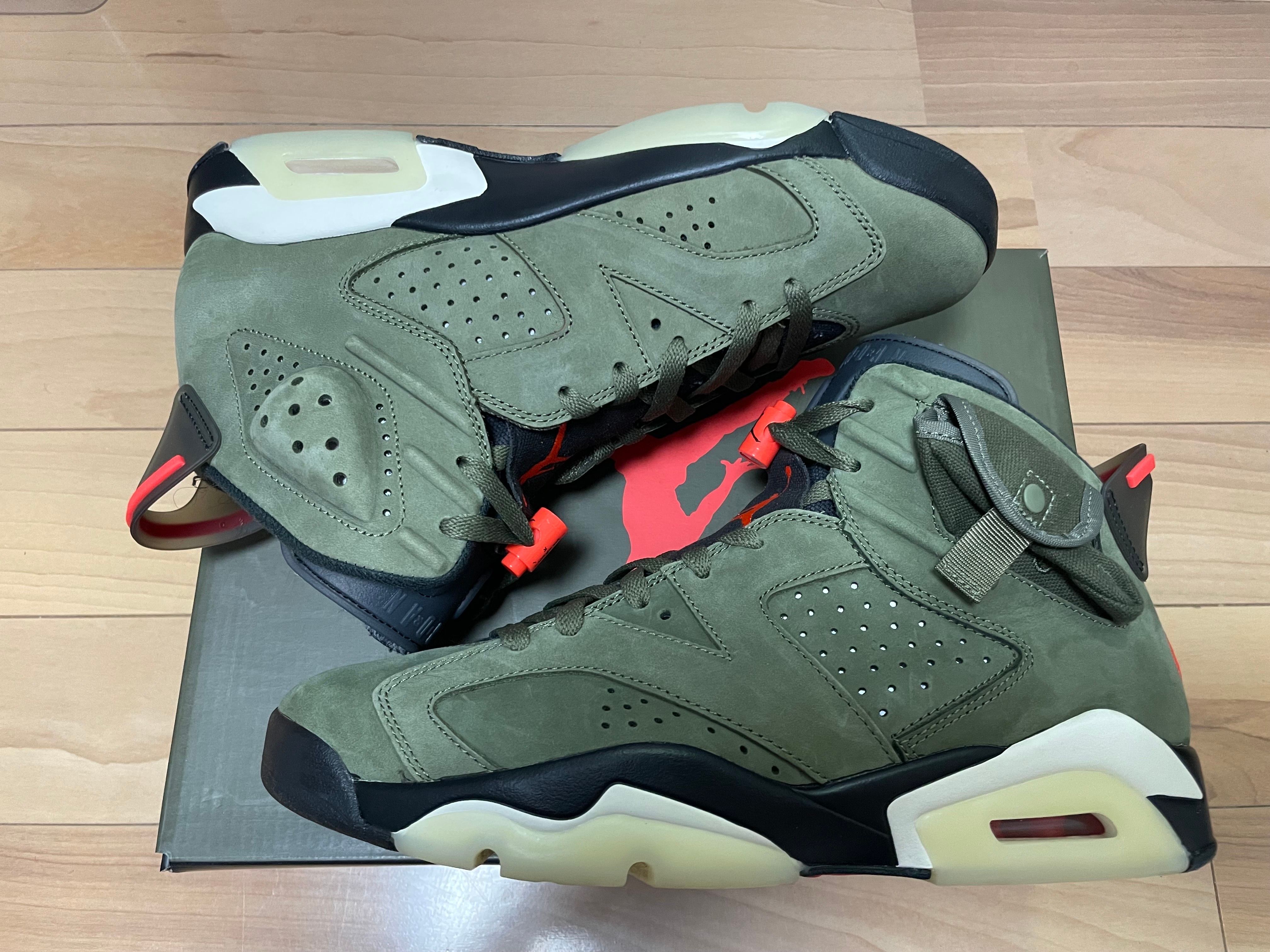 Travis Scott × Nike Air Jordan 6 Retro "Medium Olive"