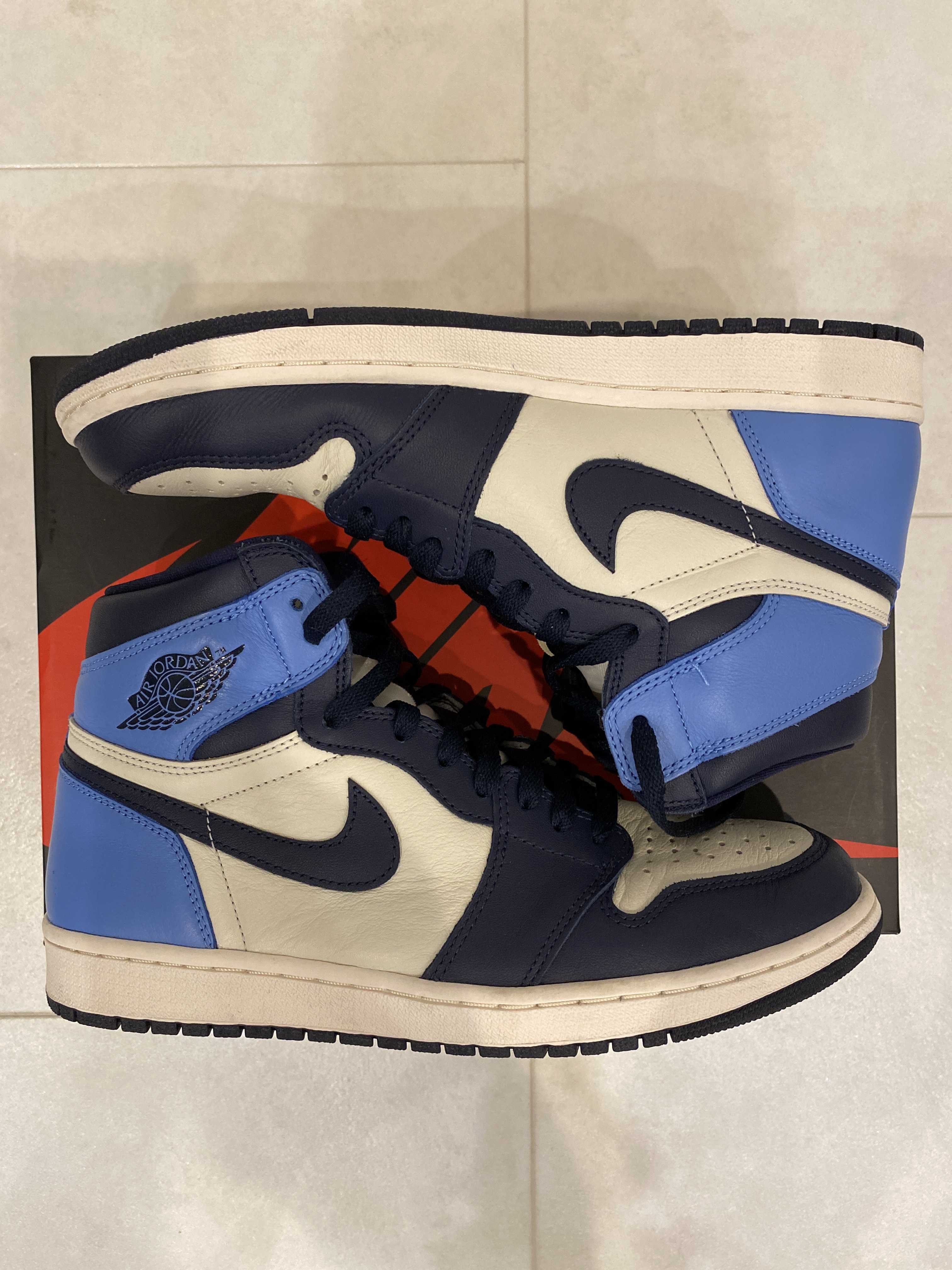 Nike Air Jordan 1 Retro High OG "Obsidian/University Blue"