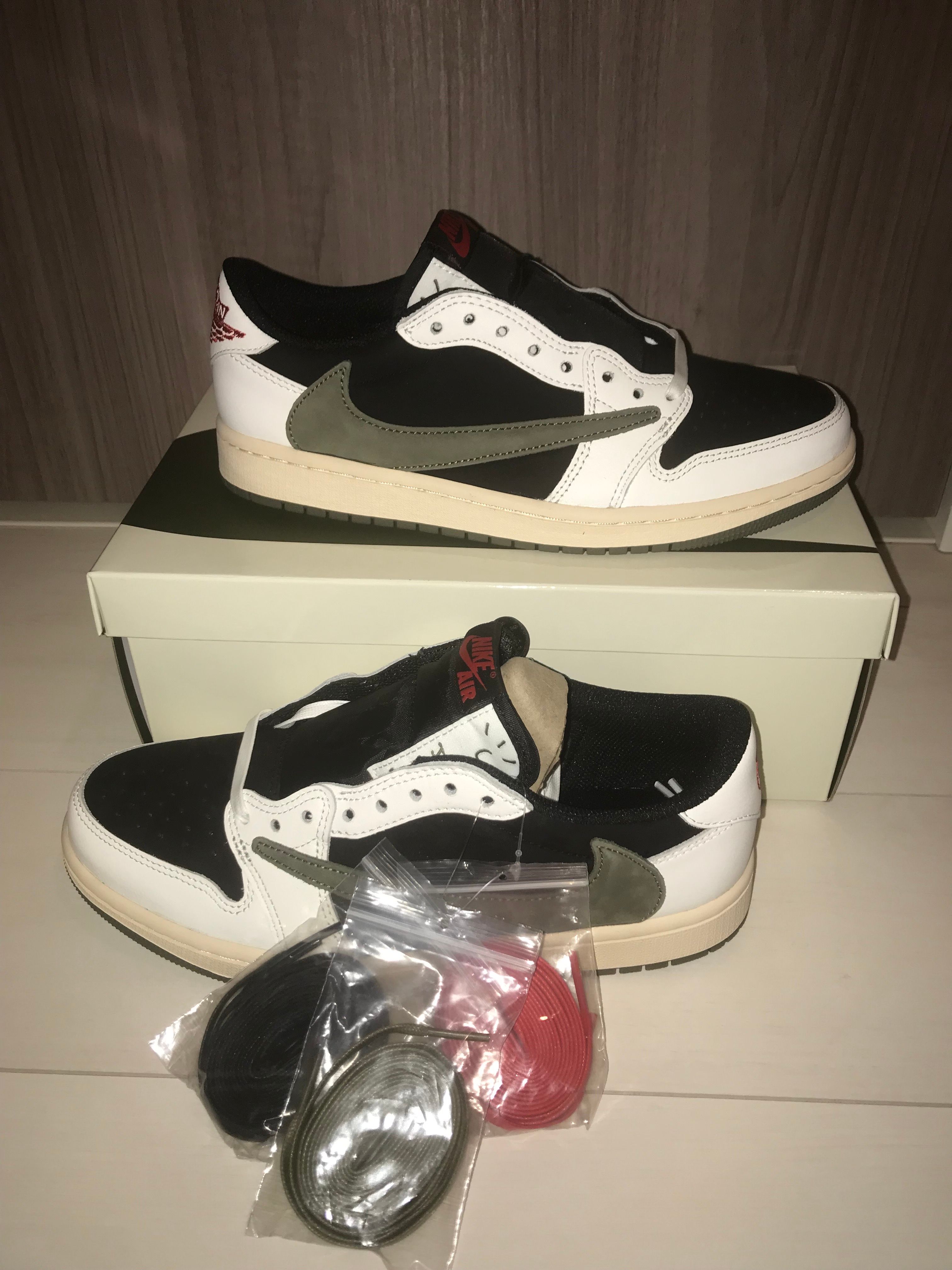 Travis Scott × Nike Women's Air Jordan 1 Low OG "Medium Olive"