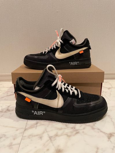 Off-White × Nike Air Force 1 Low "Black"