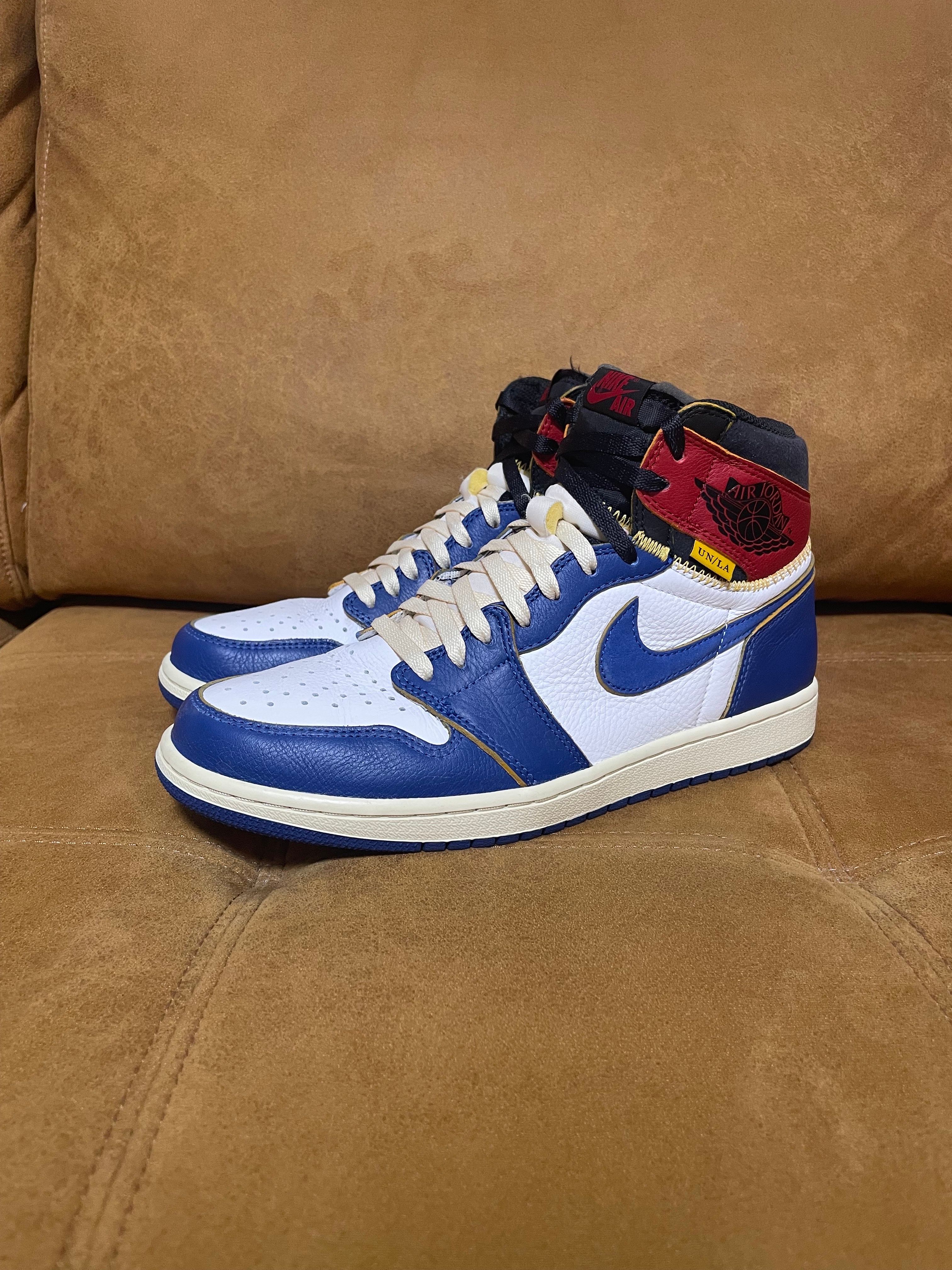 Union × Nike Air Jordan 1 Retro High OG NRG "Storm Blue/Varsity Red"