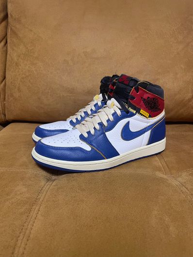 Union × Nike Air Jordan 1 Retro High OG NRG "Storm Blue/Varsity Red"