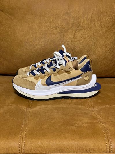 Sacai × Nike Vapor Waffle "Sesame And Blue Void"