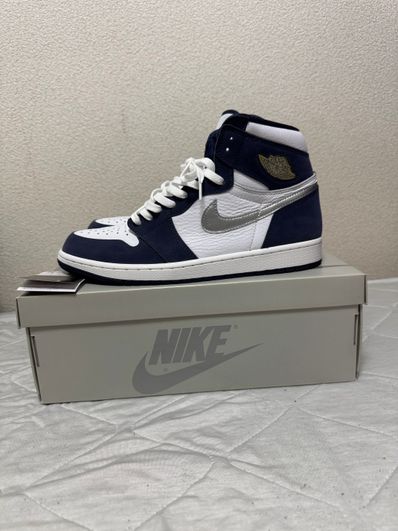 Nike Air Jordan 1 High OG CO.JP "White/Midnight Navy" (2020)(ブリーフケースなし)