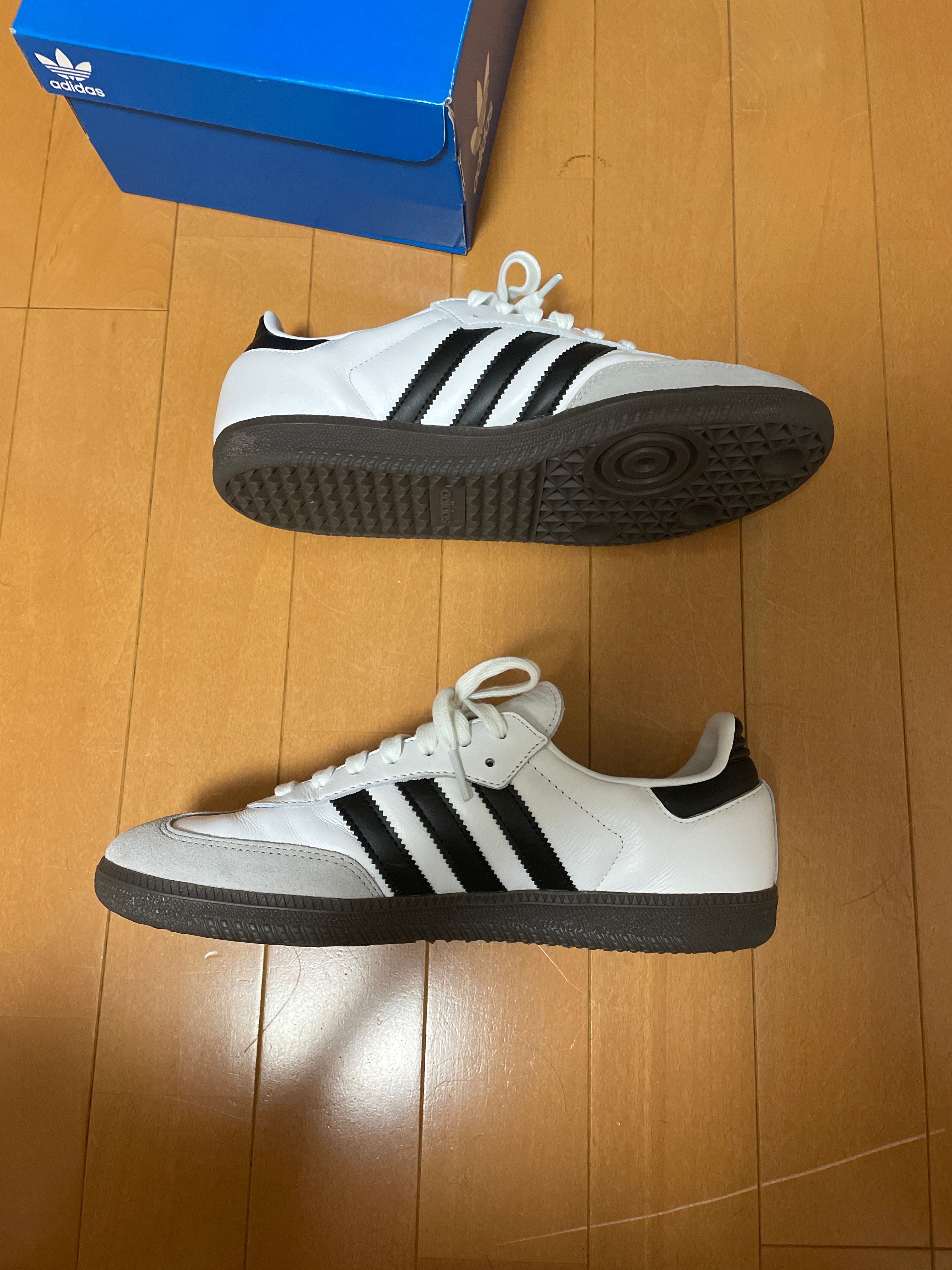 adidas Samba OG "Cloud White/Core Black/Clear Granite"