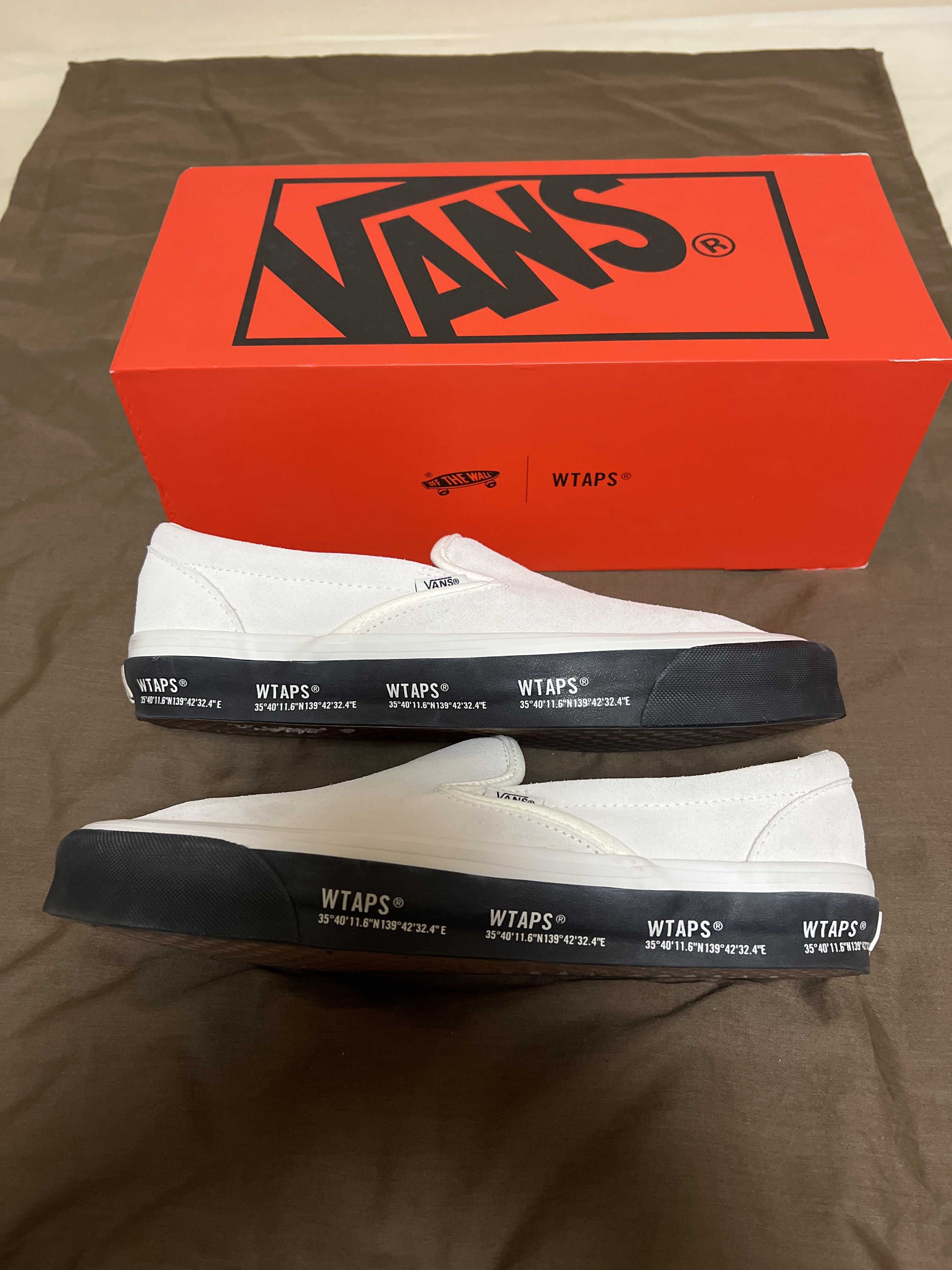 WTAPS × VANS OG Classic Slip-On LX "White"