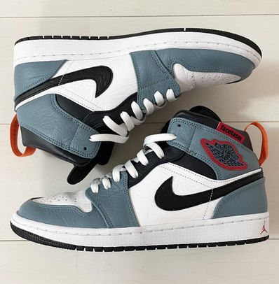 FACETASM × Nike Air Jordan 1 Mid "White/Navy"