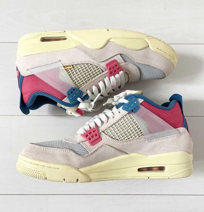 UNION × Nike Air Jordan 4 SP "Guava Ice/Light Fusion Red"