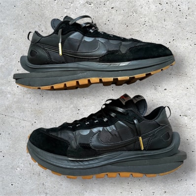 sacai × Nike VaporWaffle "Black Gum"