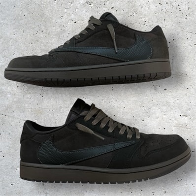 Travis Scott × Nike Air Jordan 1 Low OG SP "Velvet Brown and Dark Mocha"