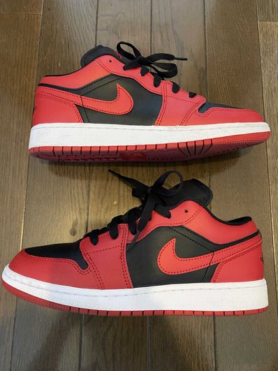 Nike Air Jordan 1 Low GS "Varsity Red"