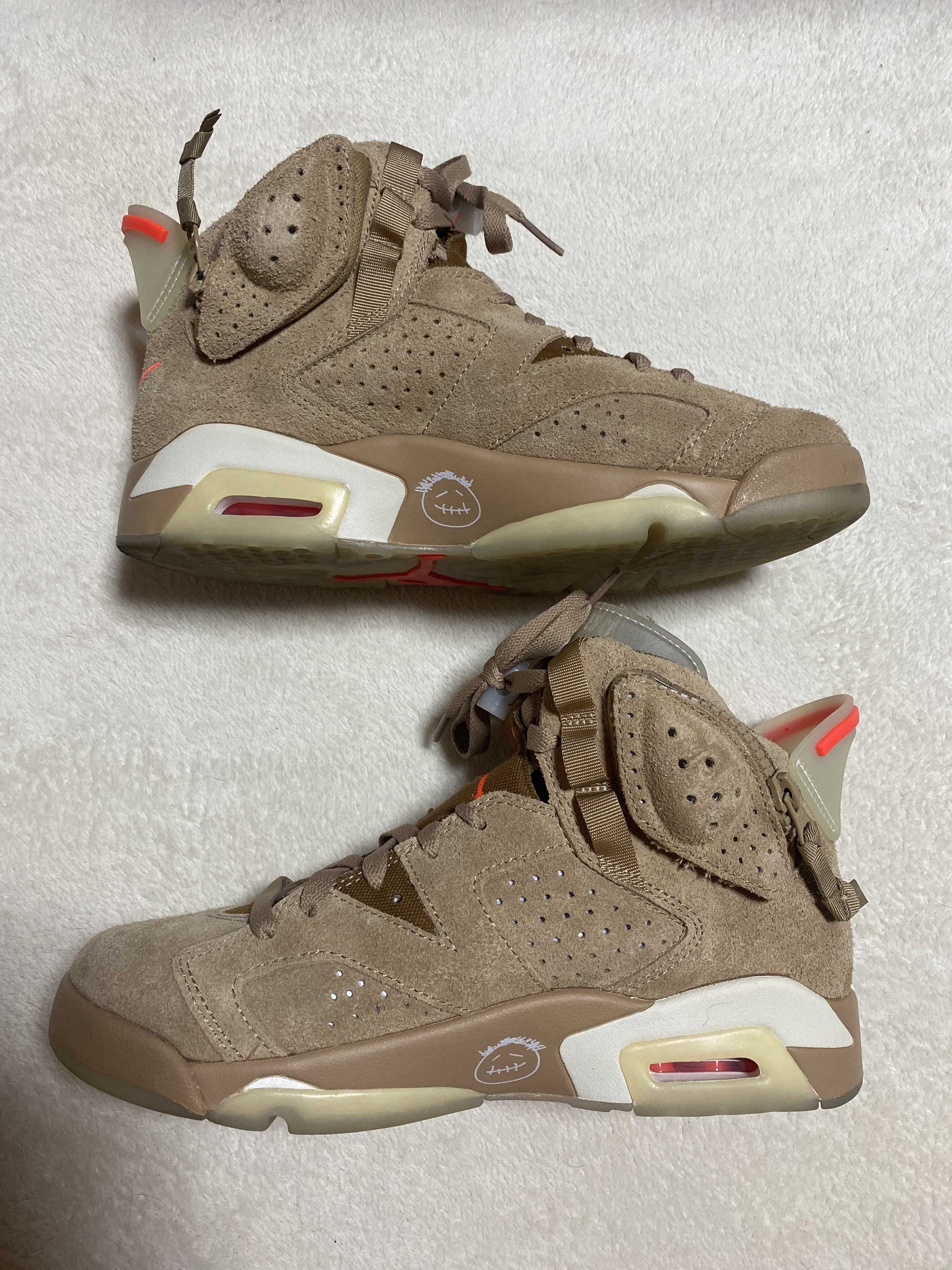 Travis Scott × Nike Air Jordan 6 "British Khaki"