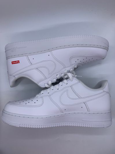 Supreme × Nike Air Force 1 Low "White"