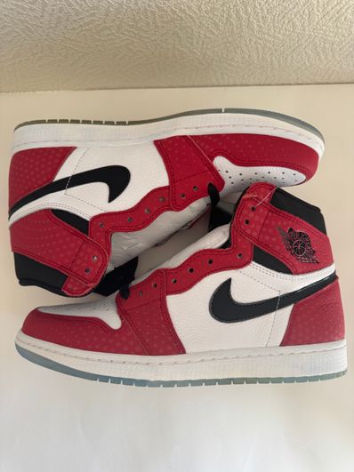 Spiderman × Nike Air Jordan 1 Origin Story "Gym Red/White/Photo Blue/Black"