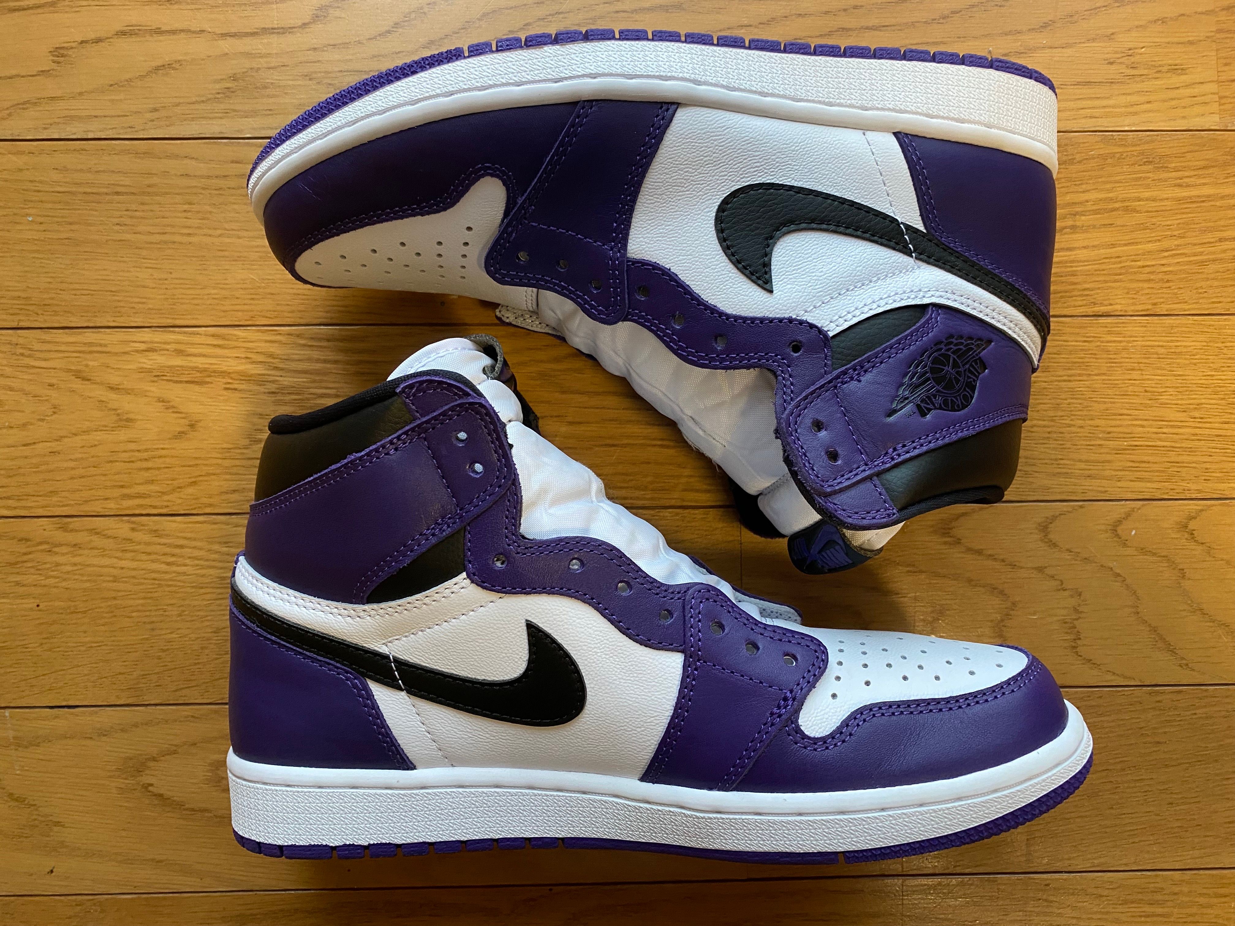 Nike Air Jordan 1 Retro High OG "Court Purple White/Black" (2020)