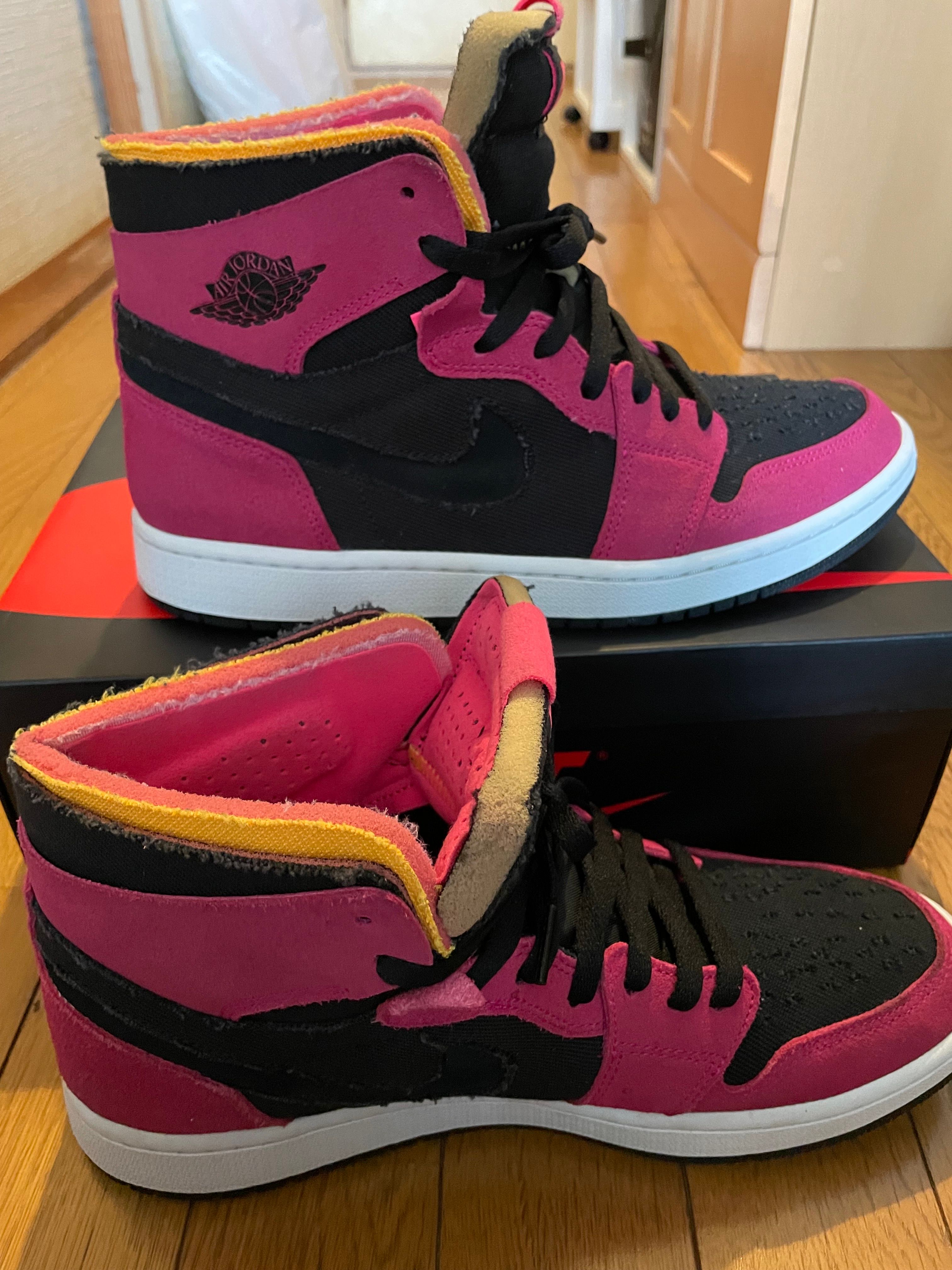 Nike Air Jordan 1 High Zoom Air Comfort "Fireberry"