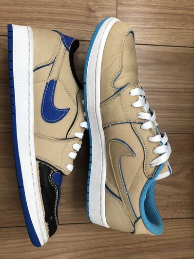 Nike SB Air Jordan 1 Low "Desert Ore/Royal Blue"