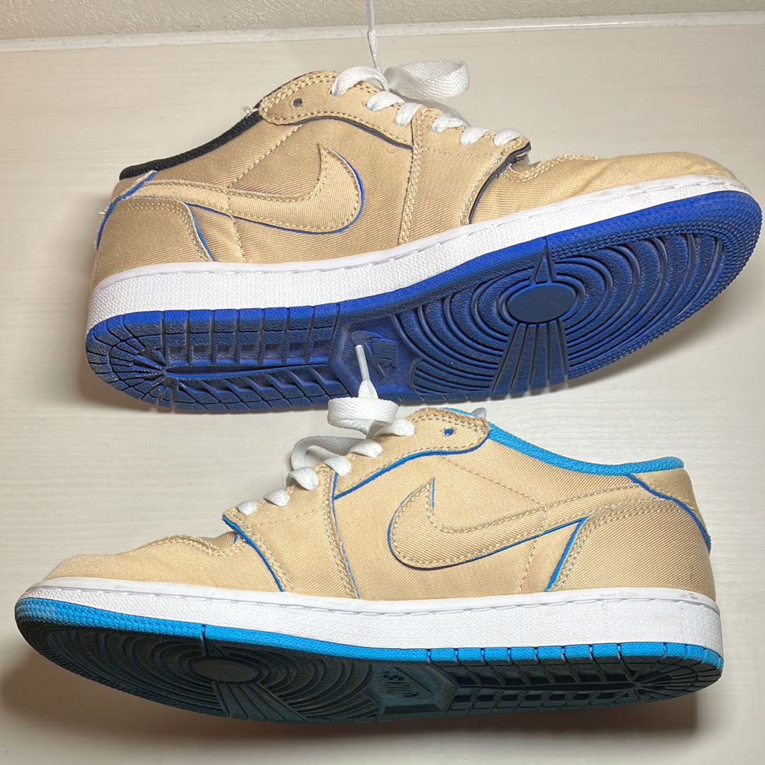 Nike SB Air Jordan 1 Low "Desert Ore/Royal Blue"