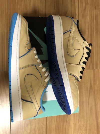 Nike SB Air Jordan 1 Low "Desert Ore/Royal Blue"
