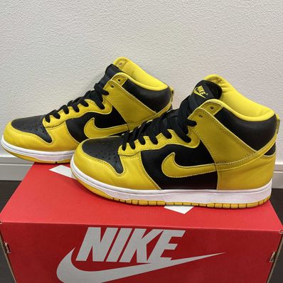 Nike Dunk High "Black/Varsity Maize"