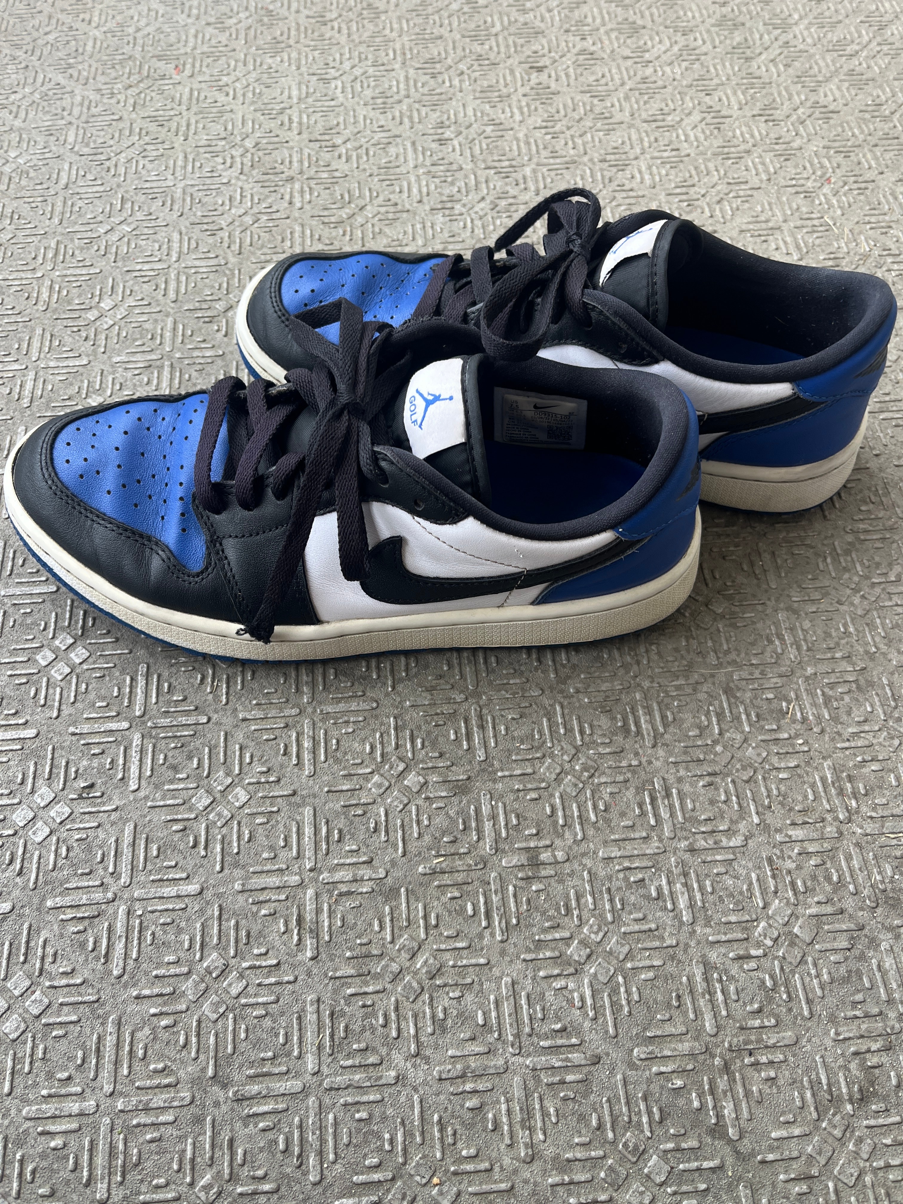 Nike Air Jordan 1 Low Golf "Royal Toe"
