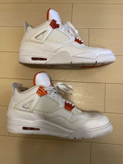 Nike Air Jordan 4 Retro "White/Team Orange"