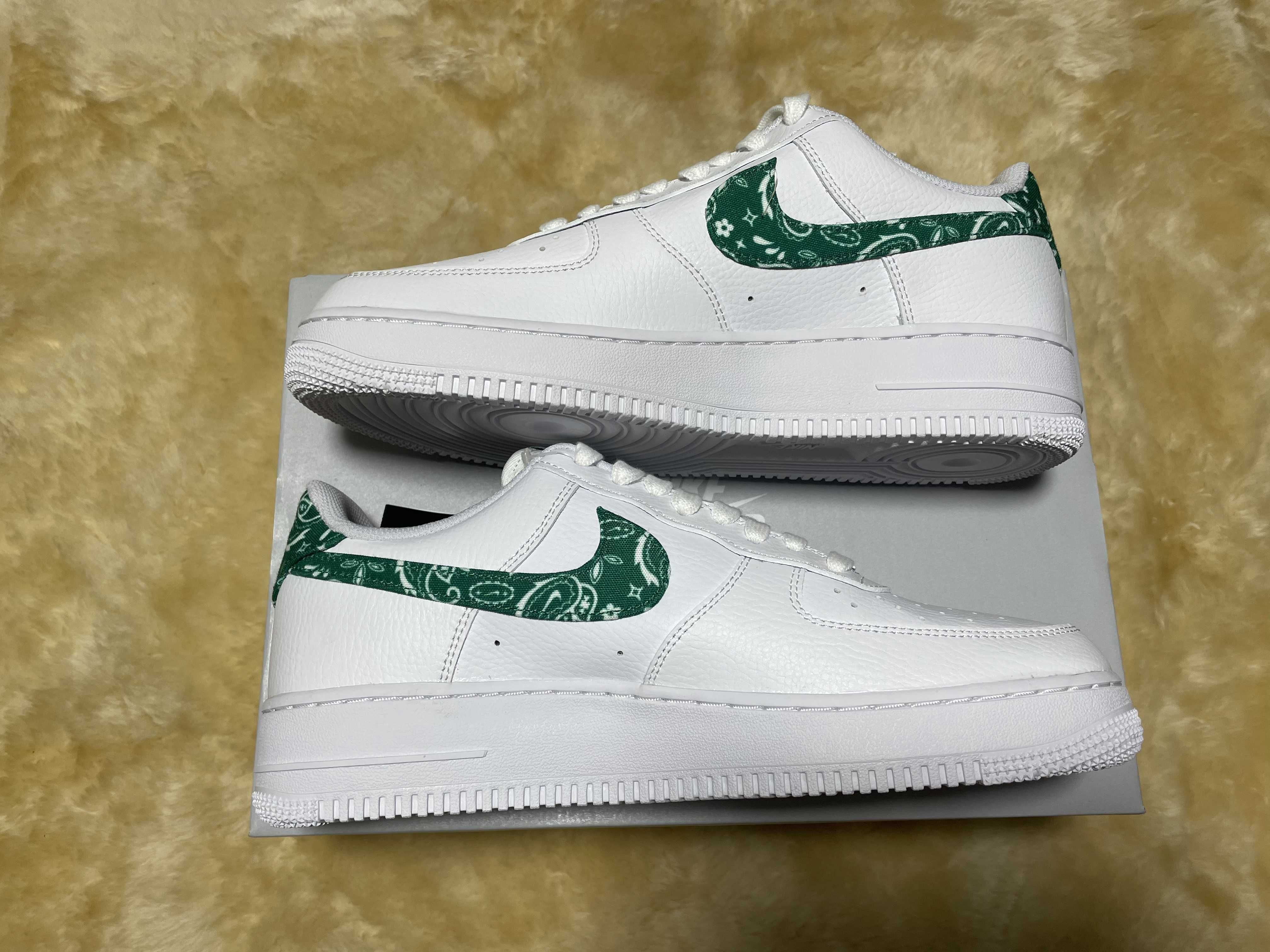 Nike Women's Air Force 1 Low '07 Essential "Green Paisley"