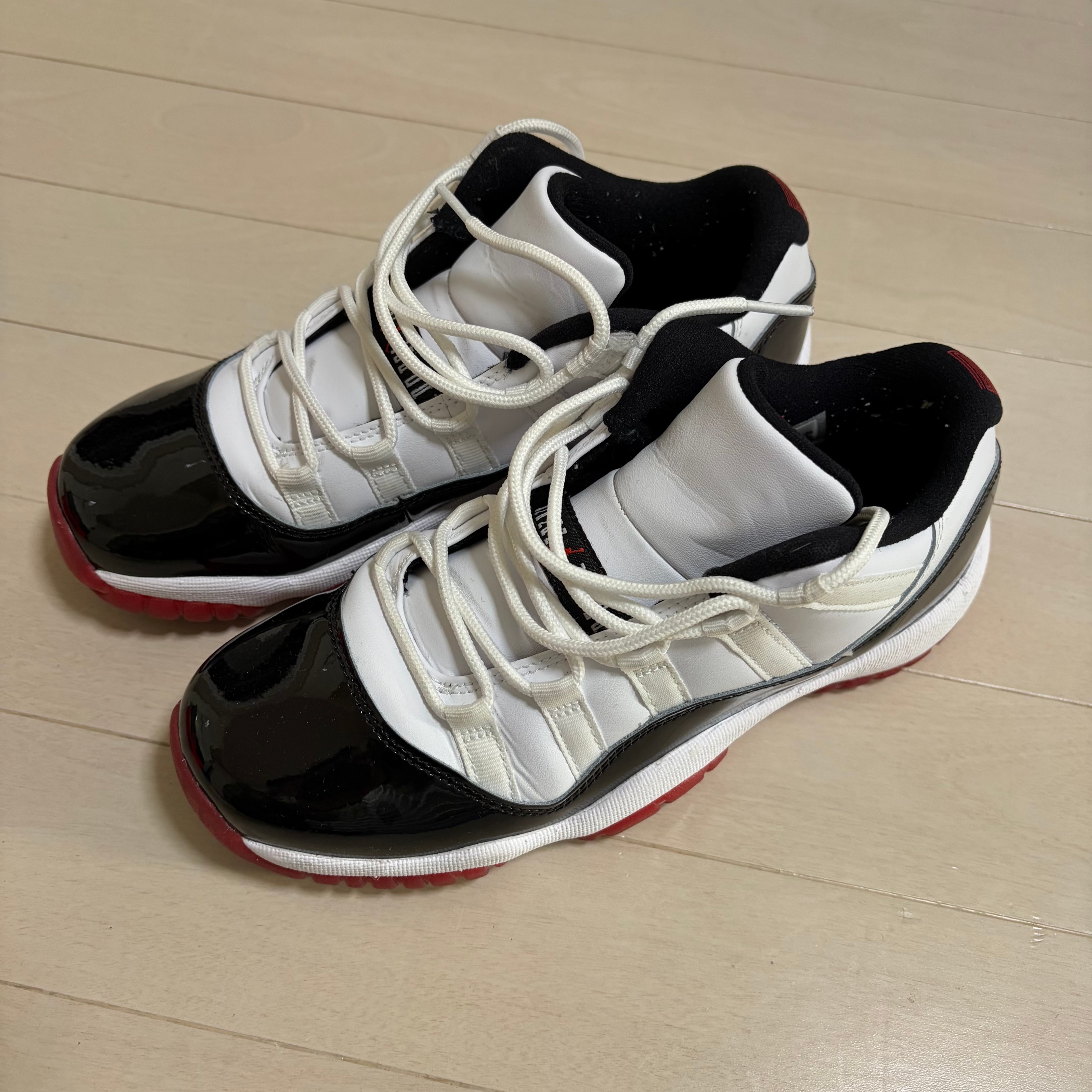 NIKE AIR JORDAN11 LOW GS "GYM RED"