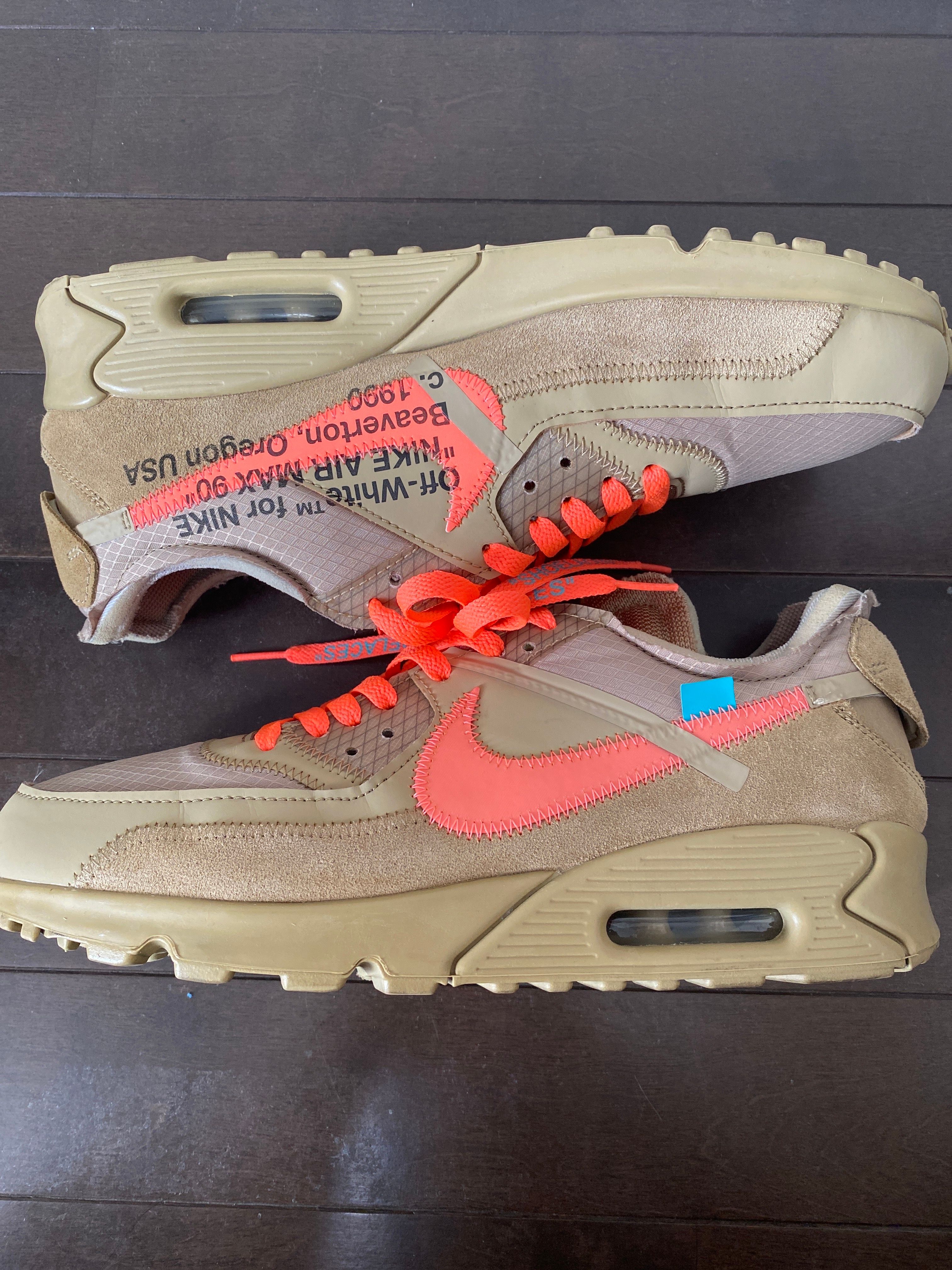 Off-White × Nike Air Max 90 "Desert Ore"