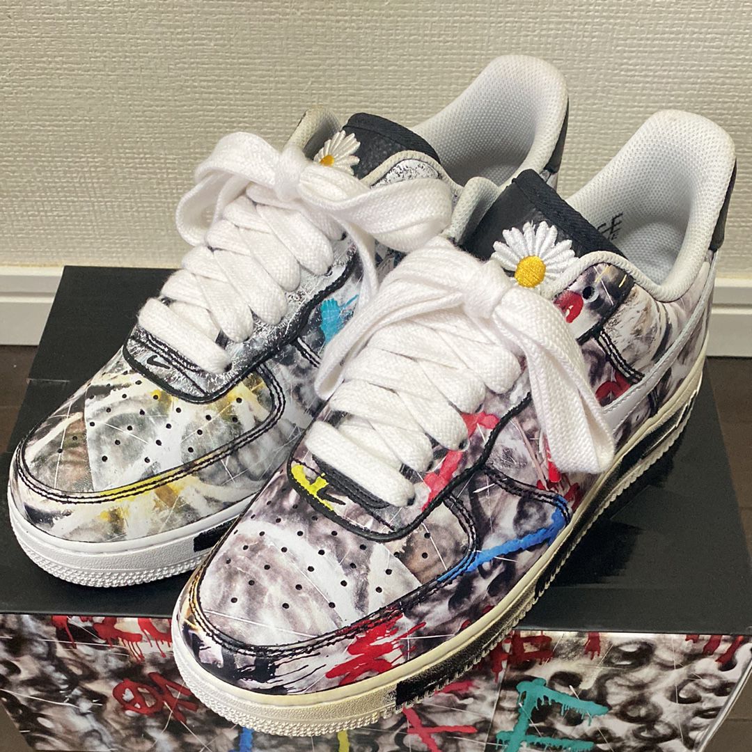 PEACEMINUSONE × Nike Air Force 1 Low Para Noise "Black" / G-DRAGON