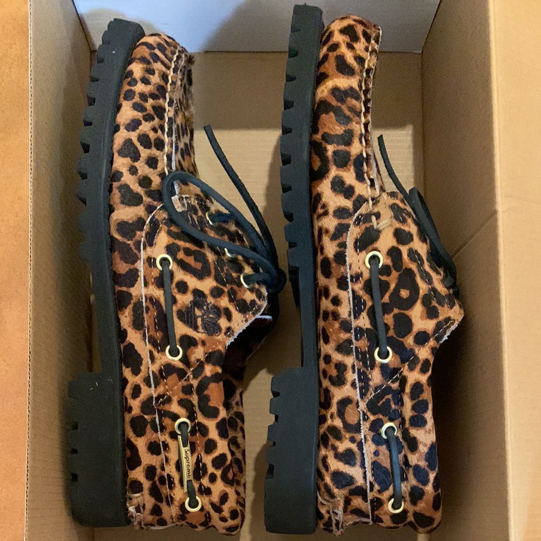 Supreme × Timberland 3 eye Classic Lug "Cheetah"