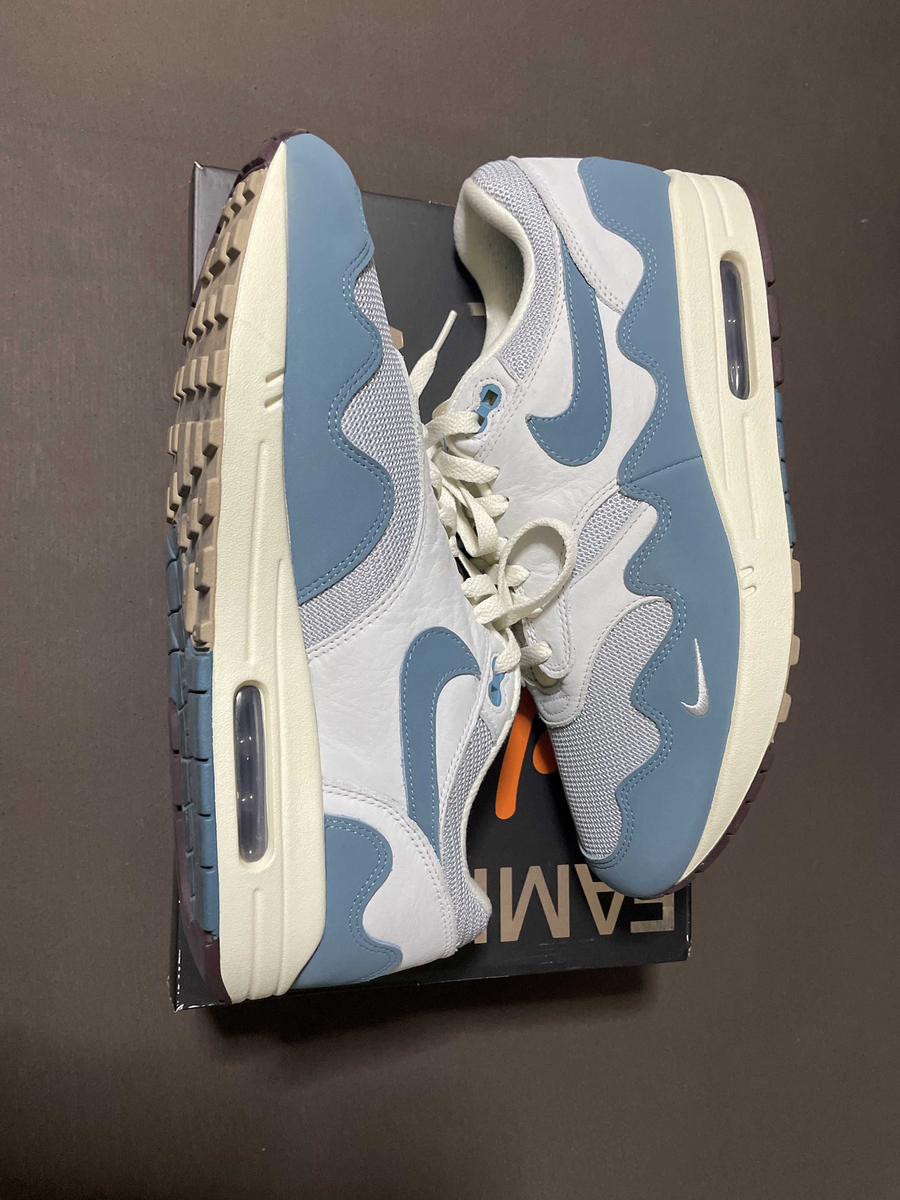 Patta × Nike Air Max 1 "Noise Aqua"