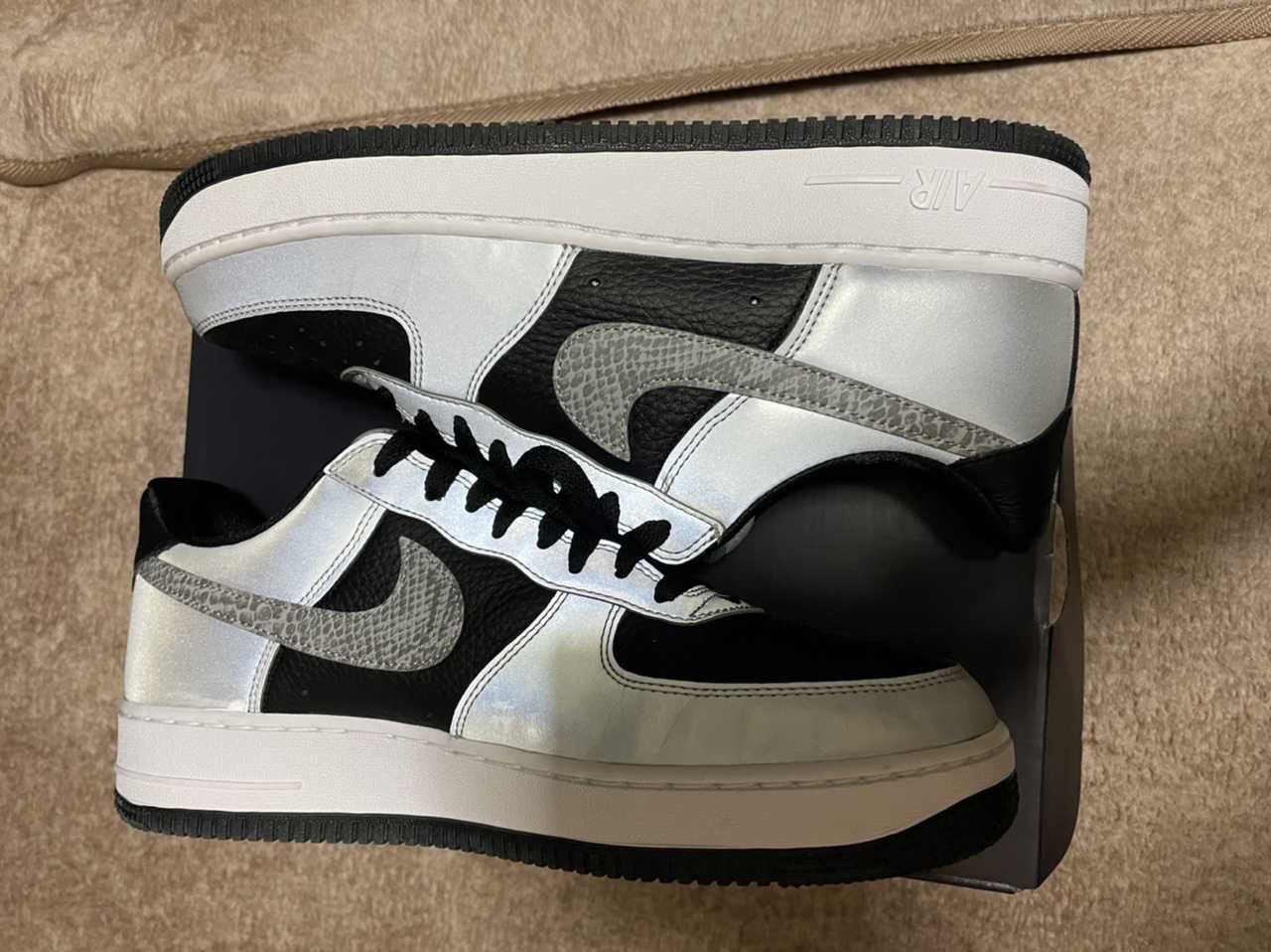 Nike Air Force 1 Low "Silver Snake"