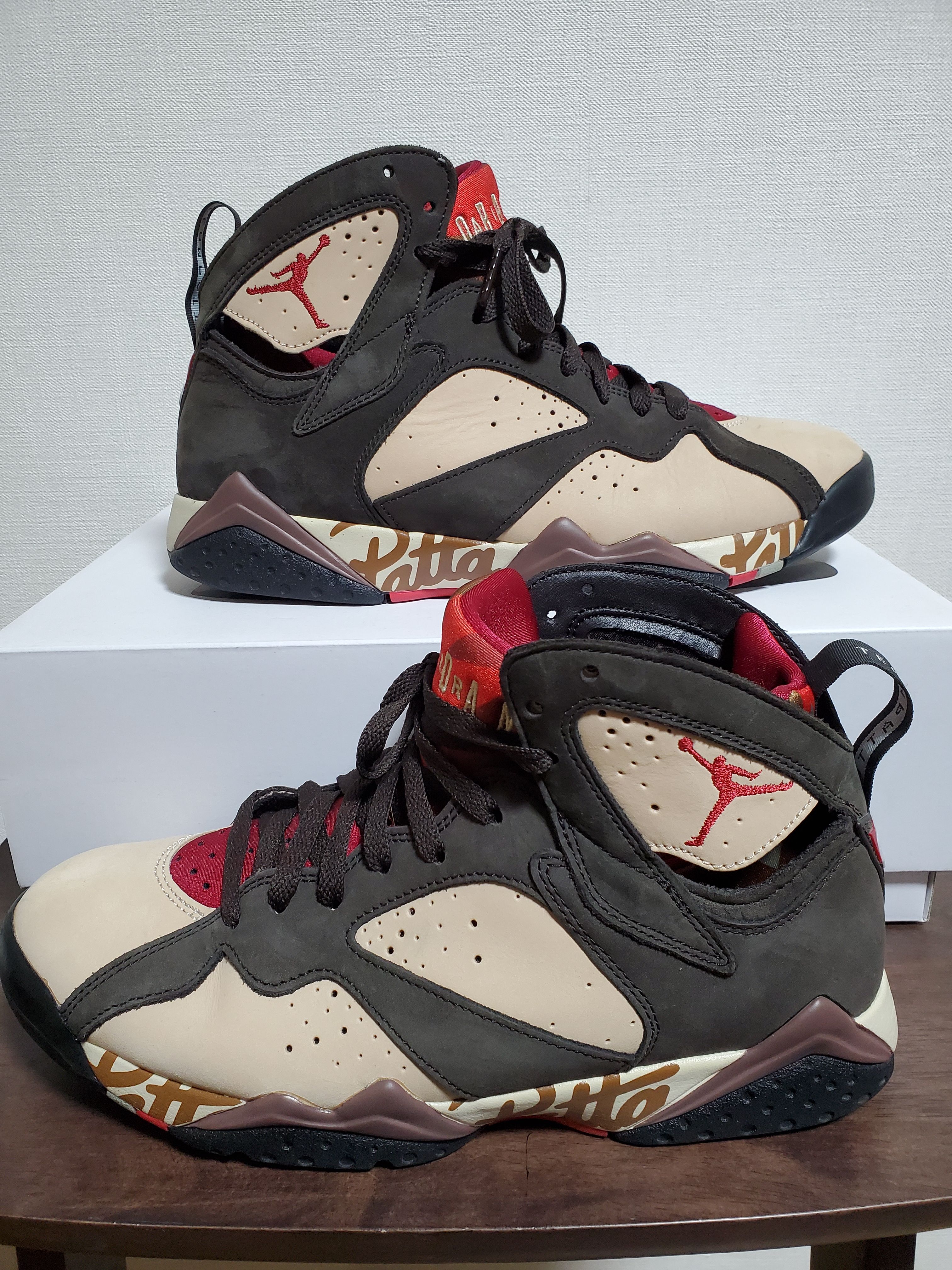 Patta × Nike Air Jordan 7 OG "Brown"
