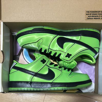 The Powerpuff Girls × Nike SB Dunk Low Pro QS "Buttercup"