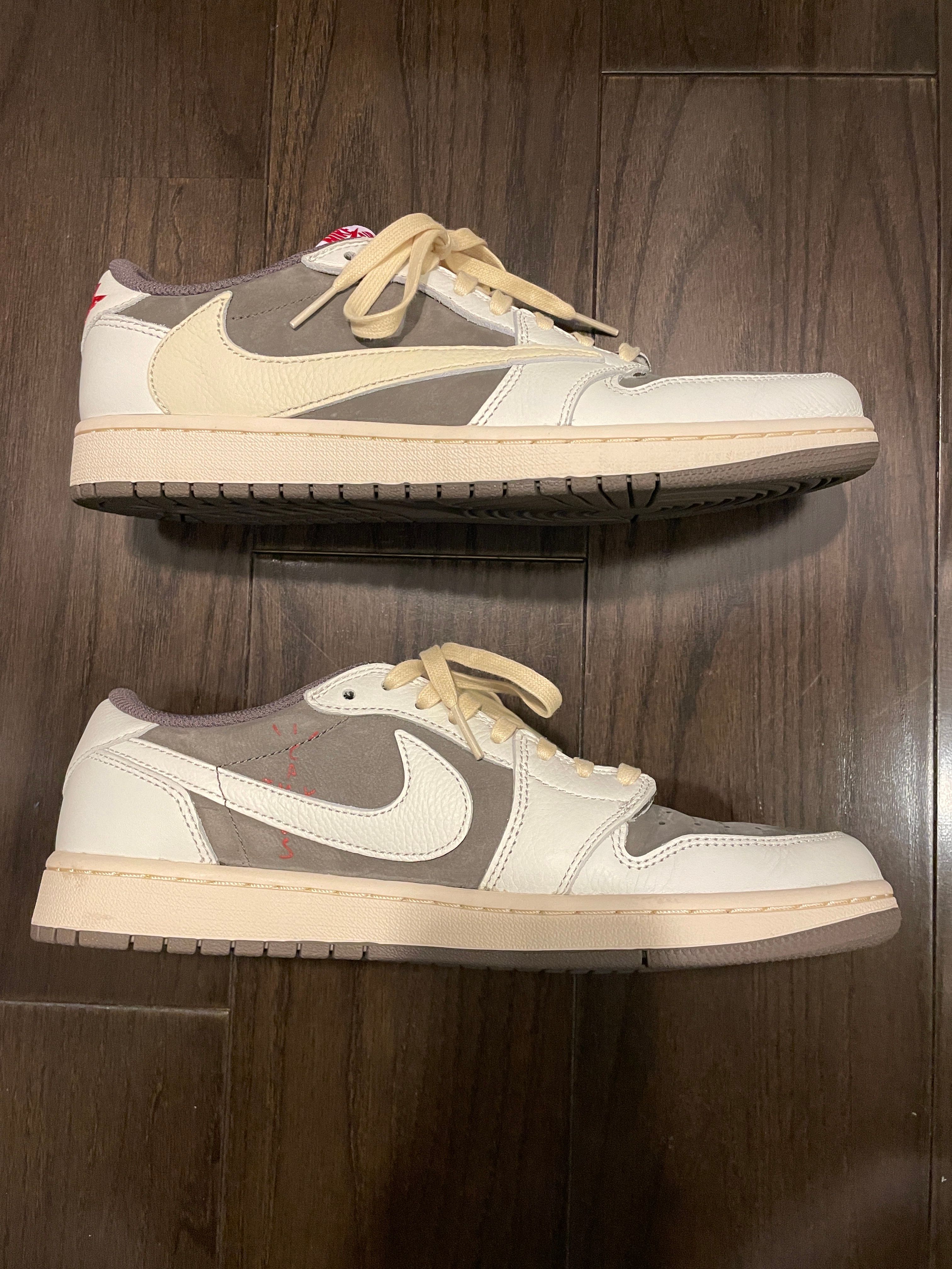 Travis Scott × Nike Air Jordan 1 Low OG SP "Reverse Mocha/Sail and Ridgerock"